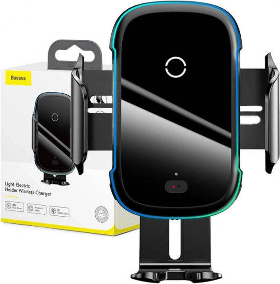 Elektryczny uchwyt do samochodu Baseus z bezprzewodową ładowarką
