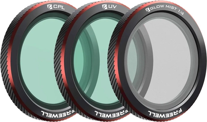 Magnetyczne filtry FREEWELL NEO 2 Everyday – zestaw 3 szt. do DJI Neo 2