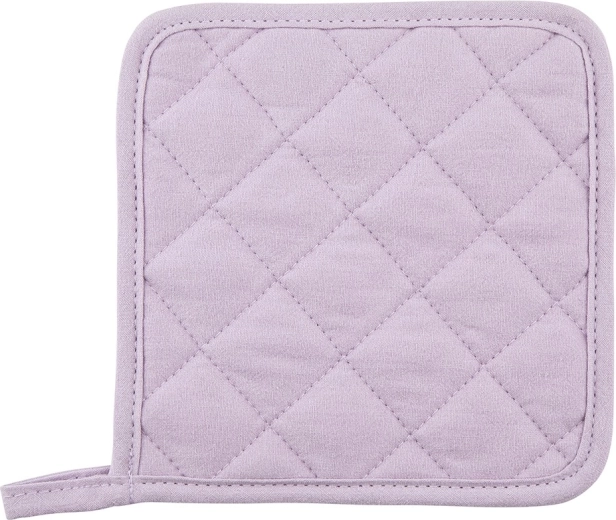 Kuchenna łapka bawełniana 18 × 18 cm jasnofioletowa