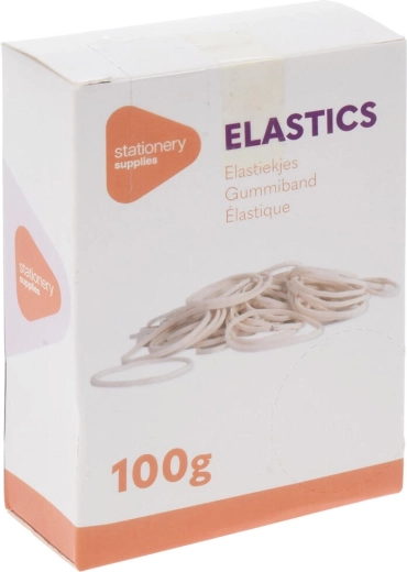 Gumki brązowe – mix rozmiarów, 100 g
