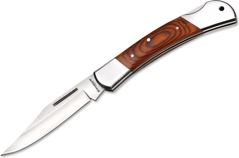 Scyzoryk Magnum Craftsman 2 z drewnianą rękojeścią Pakka, 9,8 cm