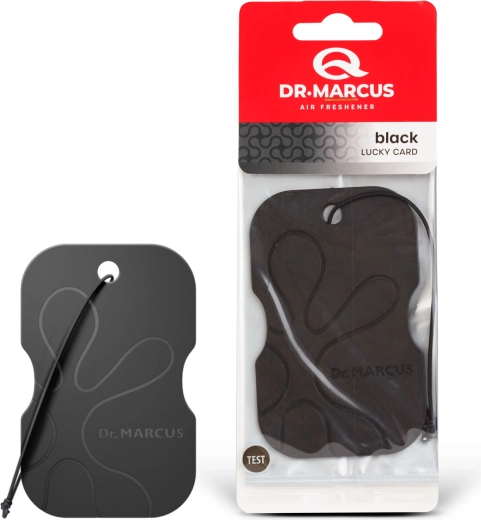 Dr. Marcus Lucky Card Black odświeżacz powietrza do samochodu