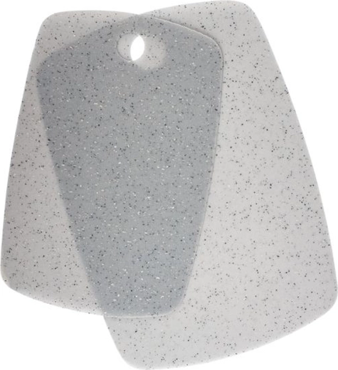 Elastyczne deski do krojenia z marmurkowym nadrukiem TORO, zestaw 2 szt.