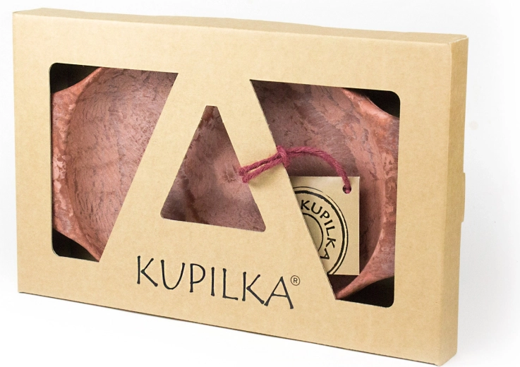 Kupilka 44 talerz Cranberry Red – czerwony talerz serwingowy