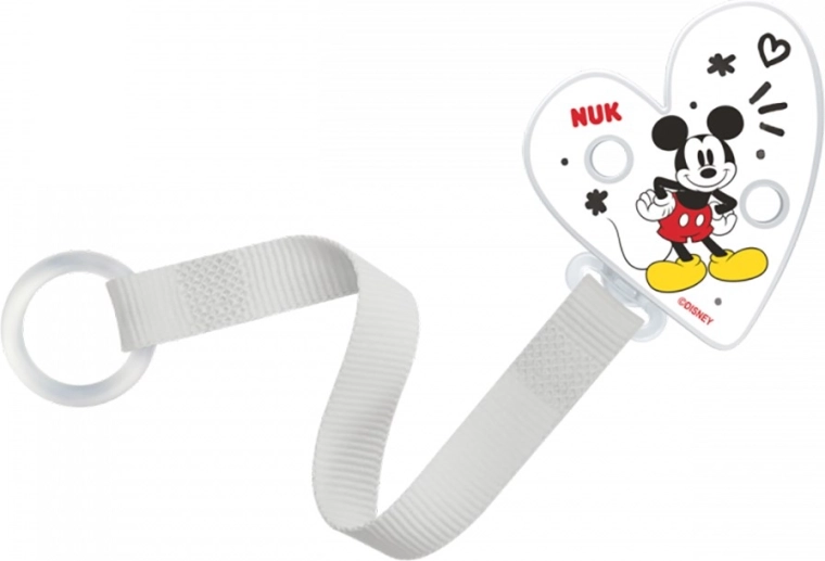Smycz na smoczek NUK Disney Mickey