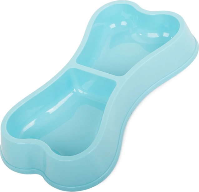 Podwójna miska dla psów i kotów 0,25 l