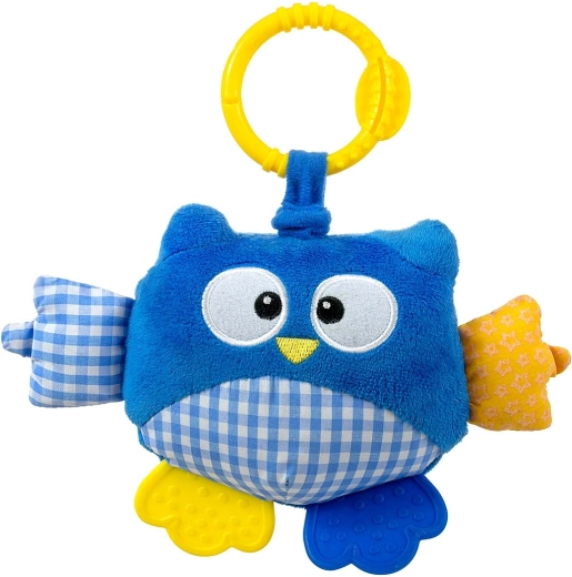 Pluszowa zawieszka Sówka Cutie owl niebieska