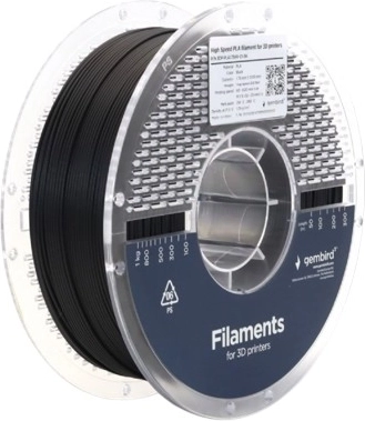 Filament PLA High Speed 1,75 mm, 1 kg – czarny