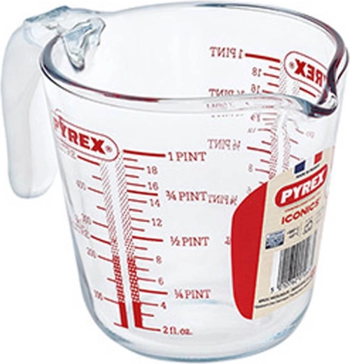 Szklana miarka PYREX 0,5 l