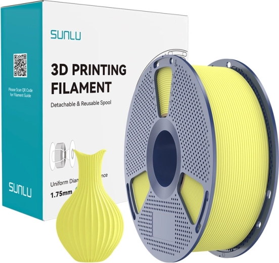 Sunlu PLA Classic cytrynowy – filament 1,75 mm
