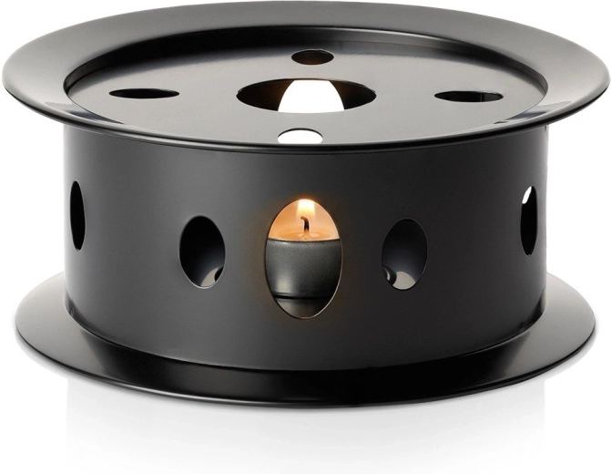 Stalowy podgrzewacz pod dzbanek do herbaty Vilde 16 cm