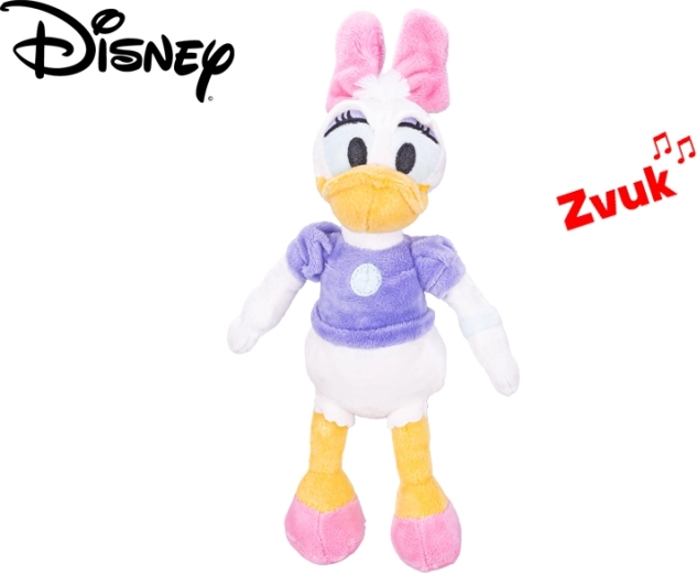 Pluszowa kaczuszka DISNEY Daisy z dźwiękami 27,5 cm