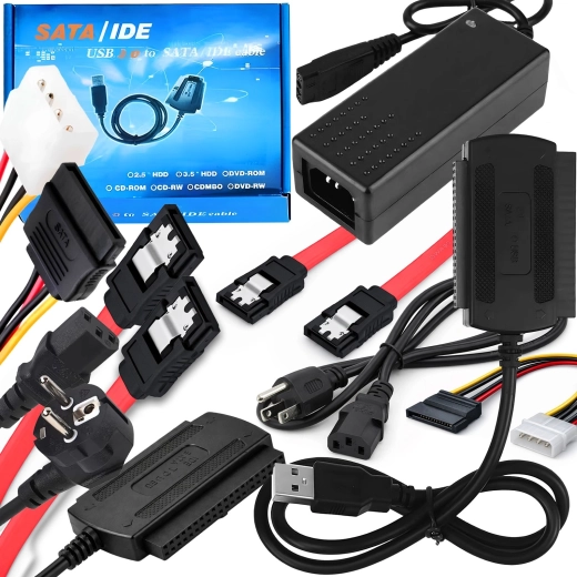 Uniwersalny adapter USB do dysków SATA i IDE Renew Force