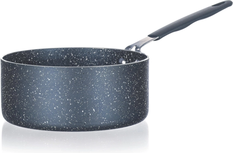 Mini rondel Granite grey 14 cm z nieprzywierającą powłoką