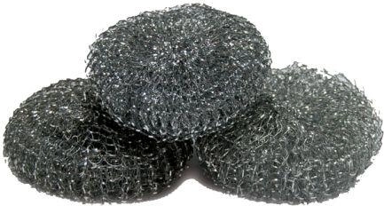 Druciak stalowy 7,5 × 2,5 cm, opakowanie 3 szt.