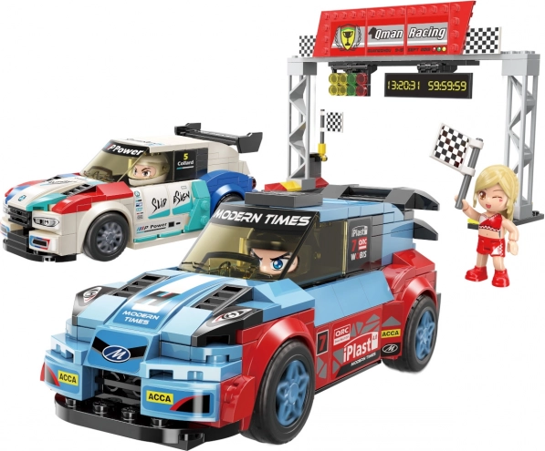 Qman MineCity Szybka Jazda w wysokiej prędkości zabawka konstrukcyjna