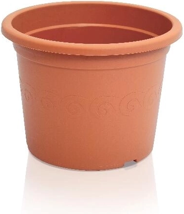 Plastowa doniczka Plastica 20 cm terakota