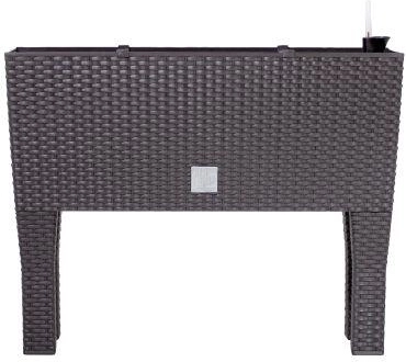 Skrzynka Rato Case High ciemnobrązowa 60 × 25 × 46 cm z systemem nawadniania
