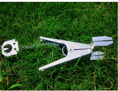 Pułapka na krety ze stali nierdzewnej 19 × 9,7 cm