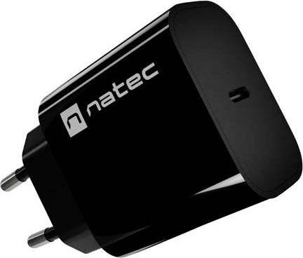 Natec Ribera ładowarka sieciowa USB‑C 20 W czarna