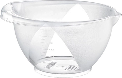 Przezroczysta owalna misa do mieszania 3 l z miarką