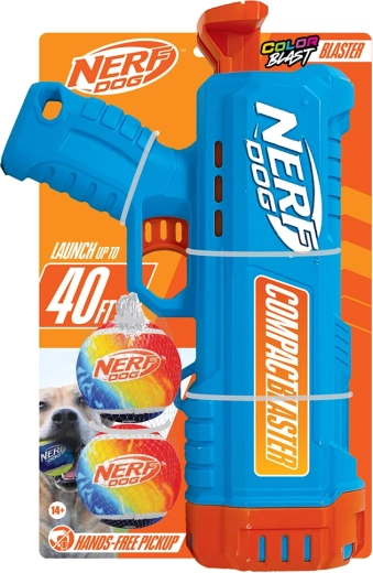 Nerf Dog kompaktowy blaster do piłek + 2 piłki tenisowe