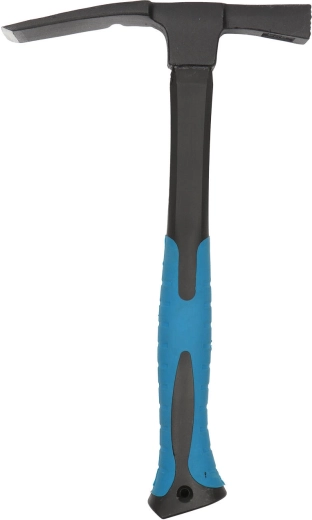 Młotek murarski 600 g z trzonkiem z włókna szklanego