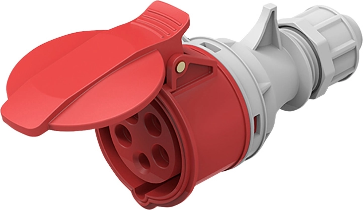 Solight prosta przemysłowa gniazdo 5p 400 V/16 A IP44 - 1 sztuka