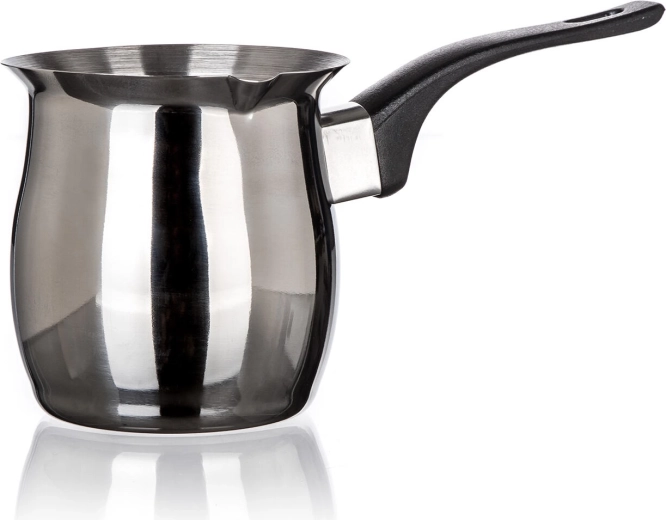 Nierdzewna dżezwa do kawy tureckiej 400 ml AKCENT