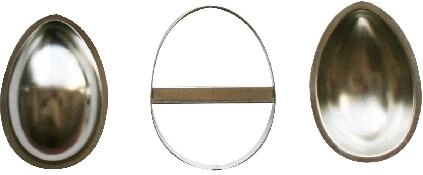 Foremki do piernikowych pisanek 3D 100 mm – zestaw