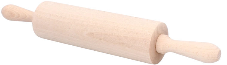 Drewniany wałek do ciasta z drewna bukowego 40 cm