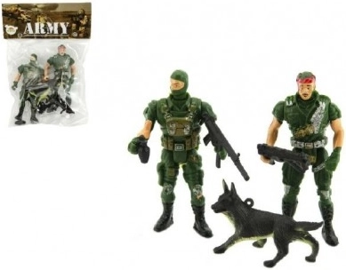 Zestaw żołnierzyków z akcesoriami