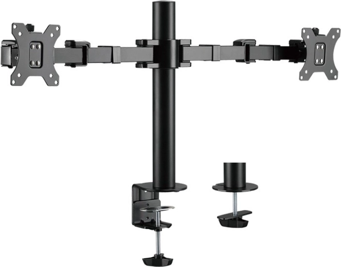 LogiLink biurkowy uchwyt na dwa monitory 17–32"