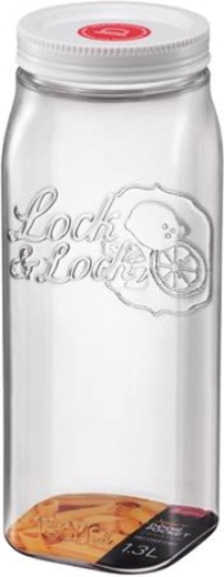 Pojemnik na żywność LOCKnLOCK Square 1,3 l z zakręcaną pokrywką