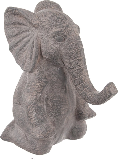 Dekoracyjna figura słonia z polyresinu 49 cm