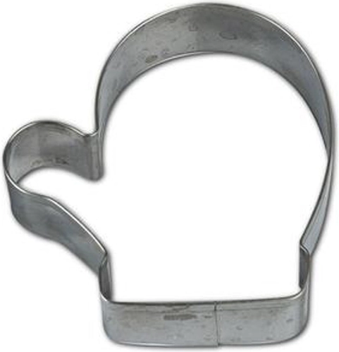 Foremka do ciastek – rękawiczka, 7–8 cm, srebrna