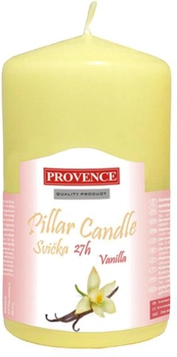 Parafinowa świeca zapachowa walec wanilia 6 × 11,1 cm