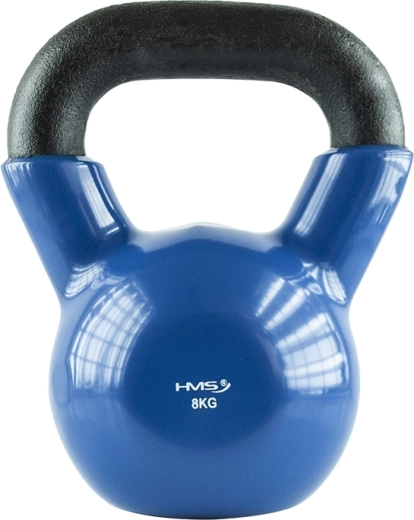 Kettlebell HMS 8 kg z powłoką winylową