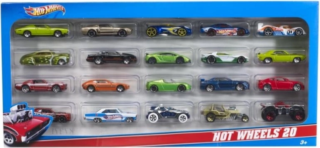 Zestaw samochodzików Hot Wheels 20 szt.