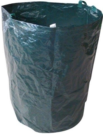 Składany kosz na odpady ogrodowe 165 l PE, średnica 55 cm, wysokość 70 cm