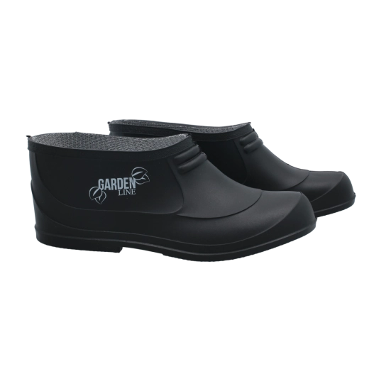 Męskie niskie kalosze gumowe Garden Line, czarne, rozm. 43