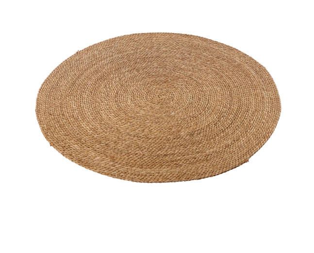 Okrągła mata z trawy morskiej 100 cm