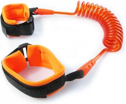 Dziecięca smycz bezpieczeństwa na nadgarstek – Pomarańczowe