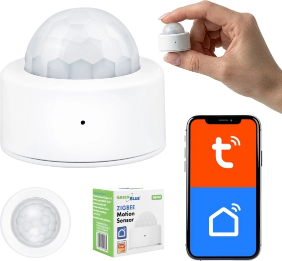 GreenBlue Tuya Zigbee bezprzewodowy czujnik ruchu GB740 - 1 szt.
