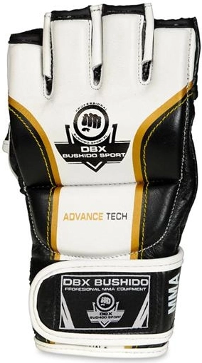 Rękawice MMA DBX BUSHIDO e1v1 ze skóry bydlęcej