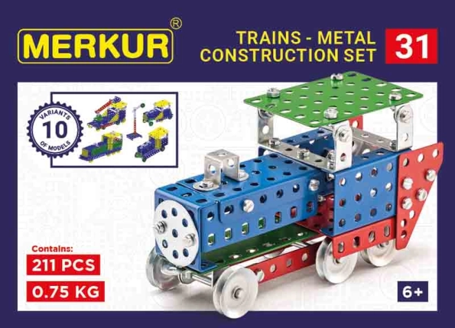 Merkur 031 Modele kolejowe - 211 elementów