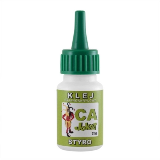Cyjanoakrylowy klej Joker Styro 20 g