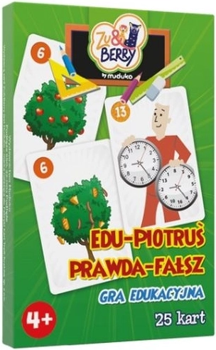 Muduko Edu Piotruś: Prawda czy fałsz – gra karciana dla dzieci 4+