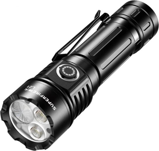 Superfire L21 kompaktowa latarka LED 1350 lm USB-C