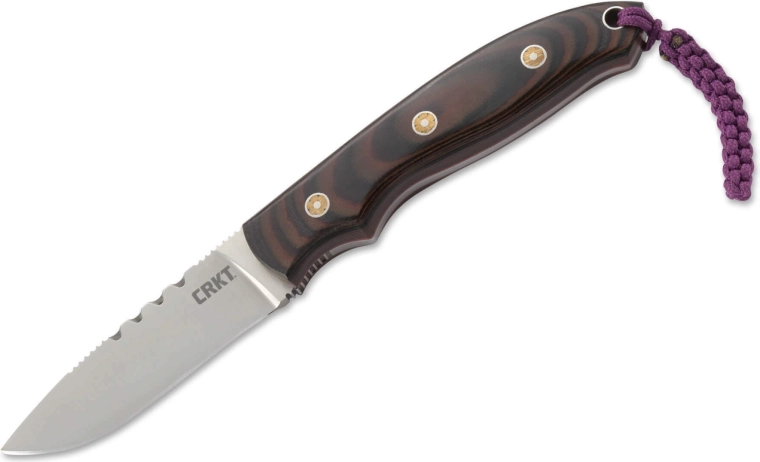 Nóż myśliwski CRKT Hunt'n Fisch brązowy